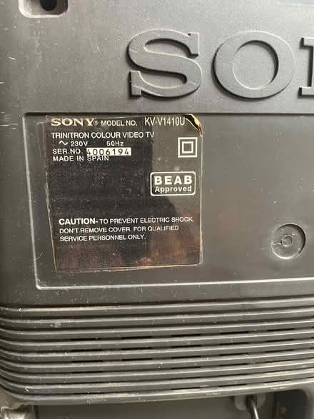 Photo of free Sony TV with Built-in Video Player, Working (Winchmore Hill N21) #4