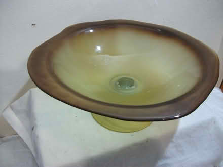 Photo of free Glass Jar and Pedestal Bowl. (Penrith CA11) #4