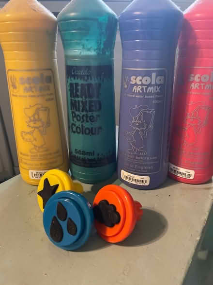 Photo of free 4 big bottles Kids paints (Crystal Palace SE19) #1