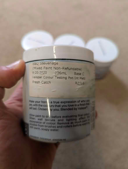 Photo of free Valspar paint testers (Hitchin SG5) #3