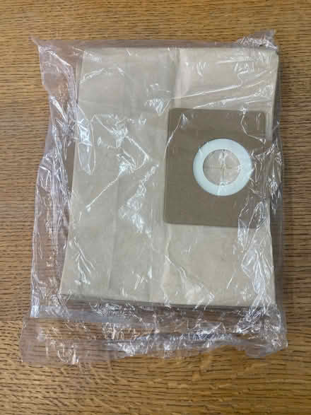 Photo of free 5 paper vacuum cleaner bags - 64mm hole (Walton Manor OX2) #1
