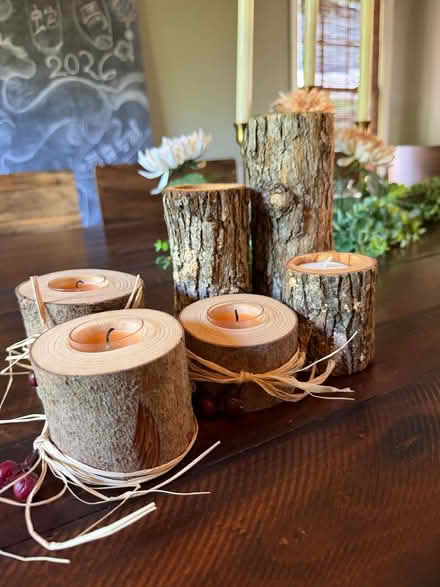 Photo of free Wood candle holders (Silver Spring) #1
