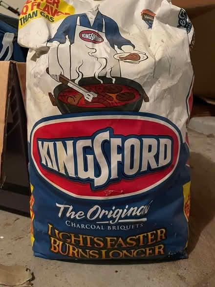 Photo of free Partially used bag of charcoal (West Plano) #1