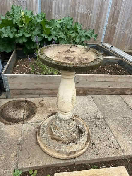 Photo of free Stone bird bath (Freeland OX29) #1