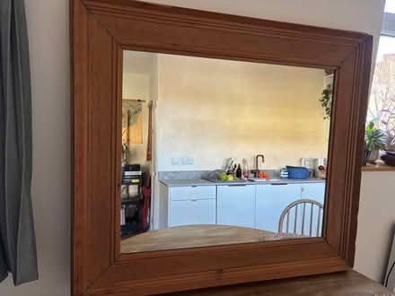 Photo of free big oak mirror (Tollington, Finsbury Park N4) #3