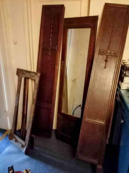 Photo of free Mirror door from 1930s Wardrobe (Lower Sunbury. TW16) #1