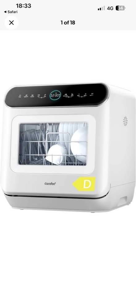 Photo of free Comfee table top dishwasher (Slough sl24ez) #1