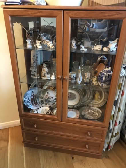 Photo of free Display cabinet with glass doors (Havering - RM3) #2