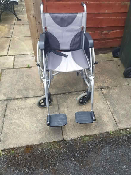 Photo of free Folding wheel chair (Siddal Moor OL10) #1