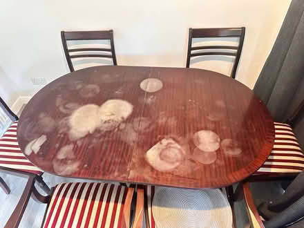 Photo of free dinetable with 6 chairs (BA2) #2