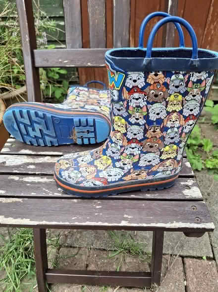 Photo of free Child's size 11 wellington boots (Morley DE21) #1