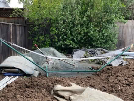 Photo of free Green hammock frame (David & Bancroft) #1