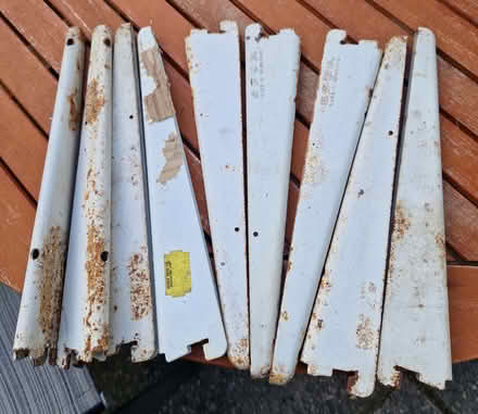 Photo of free Job lot of Metal racking brackets (Gidea Park RM2) #1