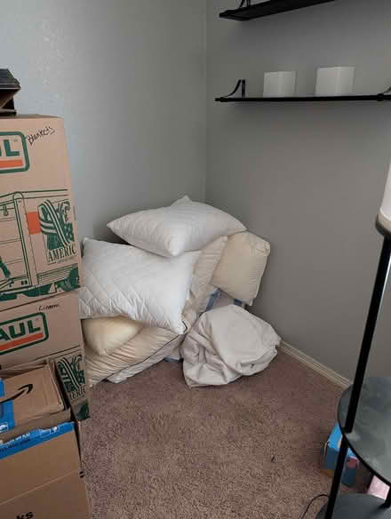 Photo of free Pillows/ mattress cover: full/queen (Southern and Unser) #1
