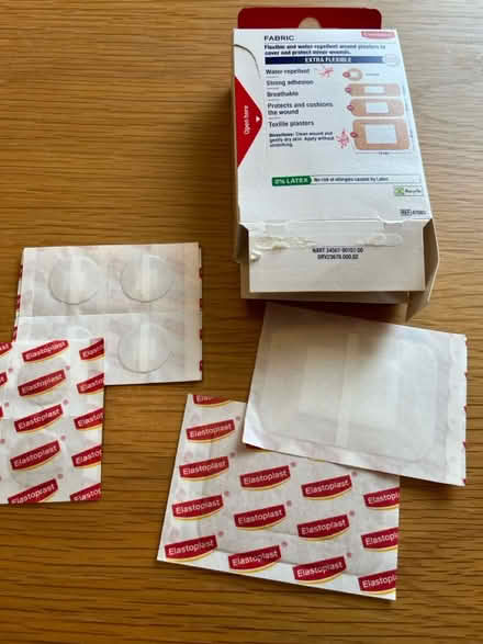 Photo of free 2 sizes Elastoplast plasters (Beckenham BR3) #1