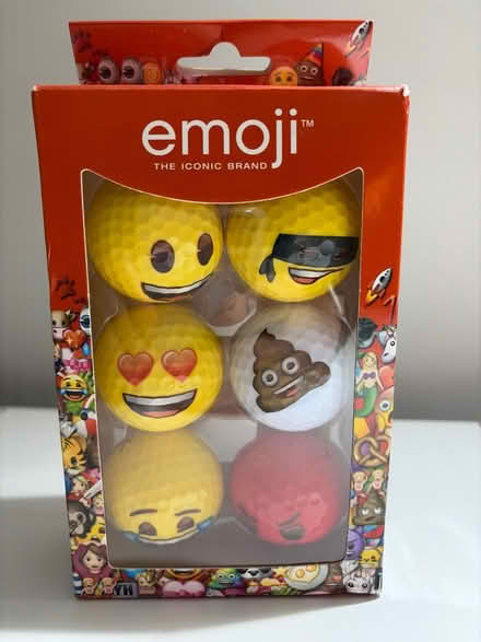 Photo of free Emoji Golf Balls (Chesterfield S41) #1