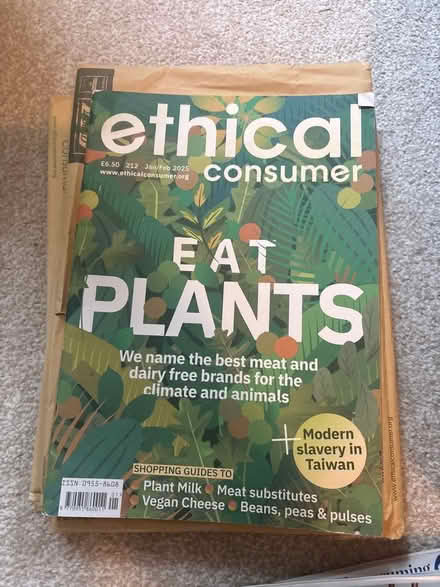 Photo of free Ethical Consumer Magazine x 9 (Southfields SW18) #1