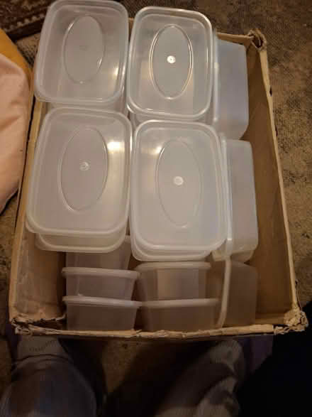 Photo of free Used 35 microwave bases and lids (SG64YQ) #1