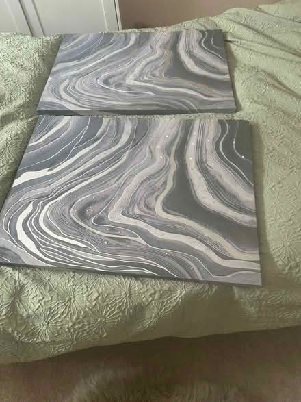 Photo of free Two large wall canvases (Cold Harbour OX1) #2