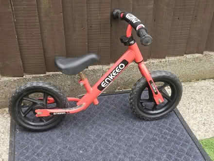 Photo of free Balance bike toddler Red (Neston near Station CH64) #1