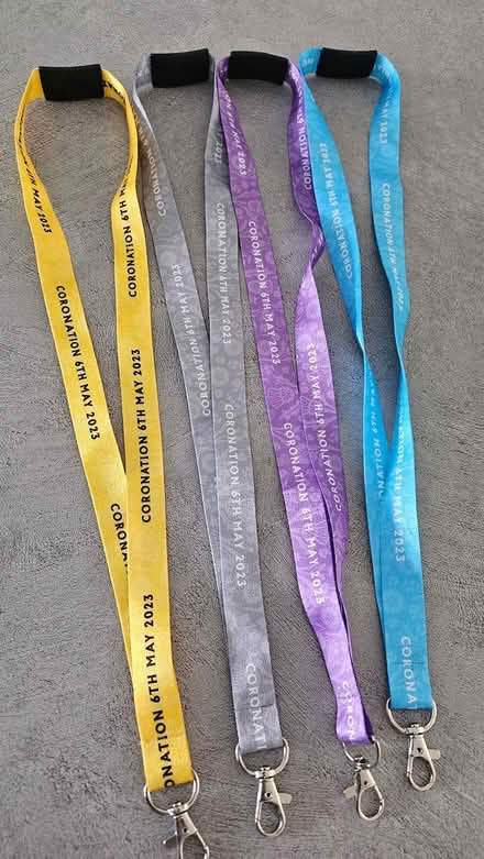 Photo of free Coronation lanyards (Bearsted) #1