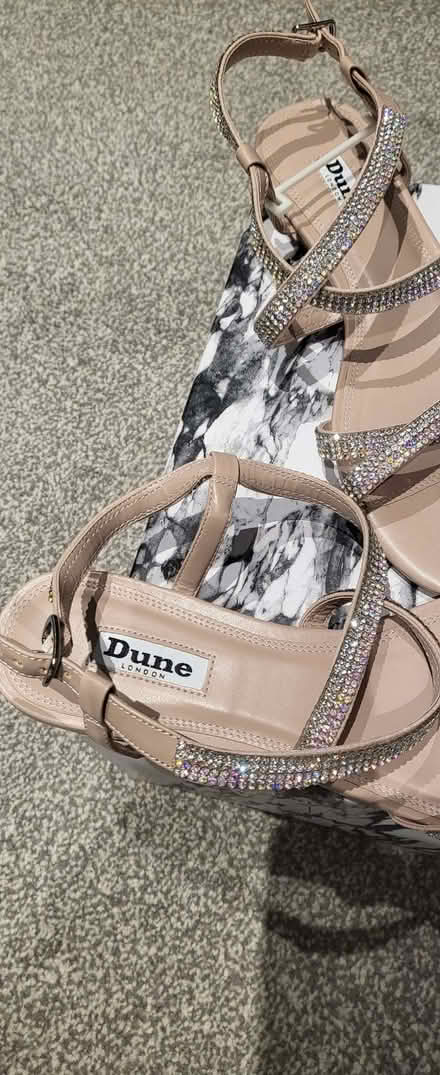 Photo of free Dune Strappy Rhinestone Sandals - Never worn (Great Billing NN3) #2