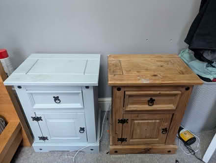 Photo of free Unfinished project 2 bedside cupboards (Bexhill TN39) #1