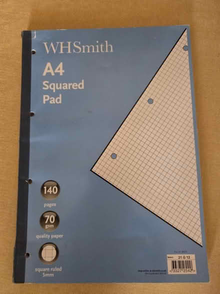 Photo of free A4 Squared Pad (CT10) #1