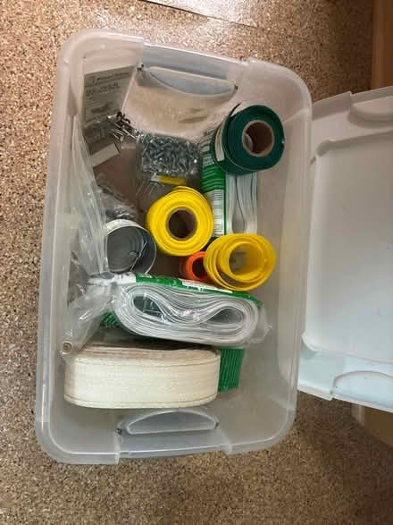 Photo of free Chair webbing kit and chair (Circle Pines) #1
