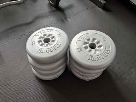 Photo of free Barbell weights (Chesham HP5) #1