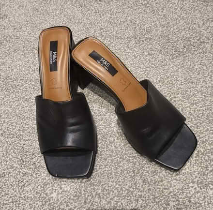 Photo of free M&S Leather Mules Size 5 (Great Billing NN3) #1