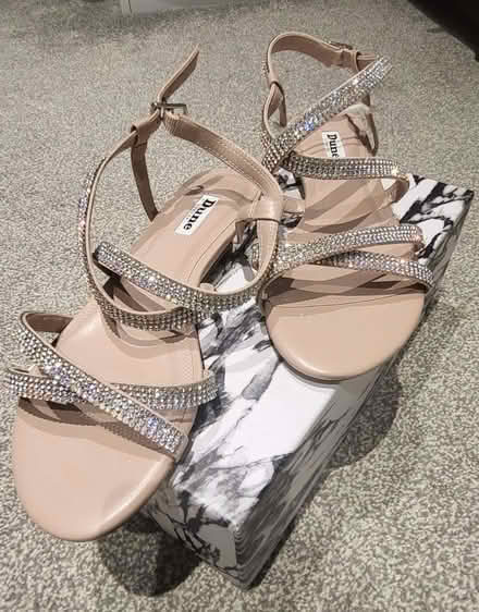 Photo of free Dune Strappy Rhinestone Sandals - Never worn (Great Billing NN3) #1