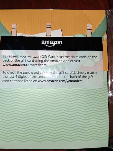 Photo of free Gift card holders (07075 - Wood Ridge) #3