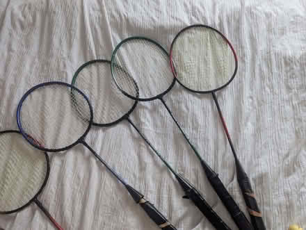 Photo of free 6 x badminton rackets and shuttlecocks (Bingham NG13) #4
