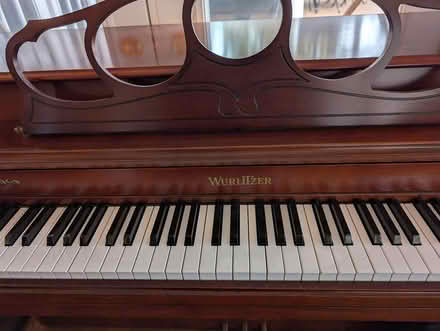 Photo of free Wurlitzer piano with full keyboard (Unionville) #2