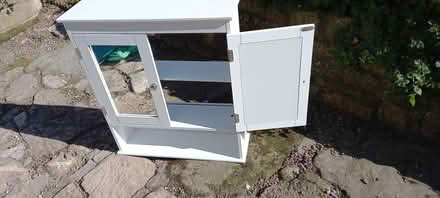 Photo of free White mirror fronted cabinet (North Leverton) #2