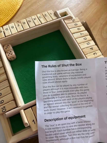 Photo of free Table games (Great Oakley CO12) #2