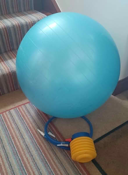 Photo of free Large Pilates ball and pump (Storth LA7) #1