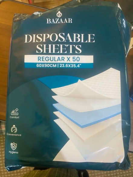 Photo of free Waterproof bed pads incontinence (GU31 Chithurst) #1