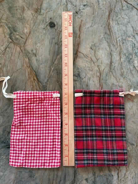 Photo of free Small plaid bags (Sunnyvale near Wolfe and Reed) #1