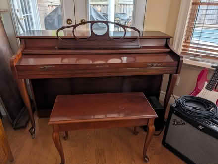 Photo of free Wurlitzer piano with full keyboard (Unionville) #1
