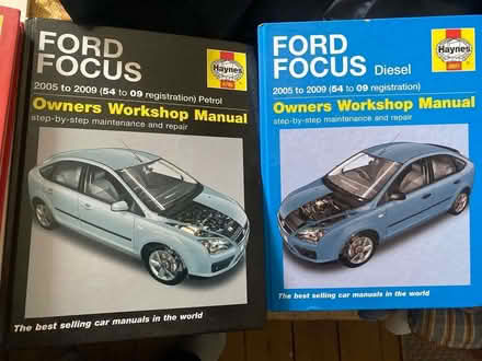 Photo of free Haynes Ford focus manual (Nottingham NG5) #1