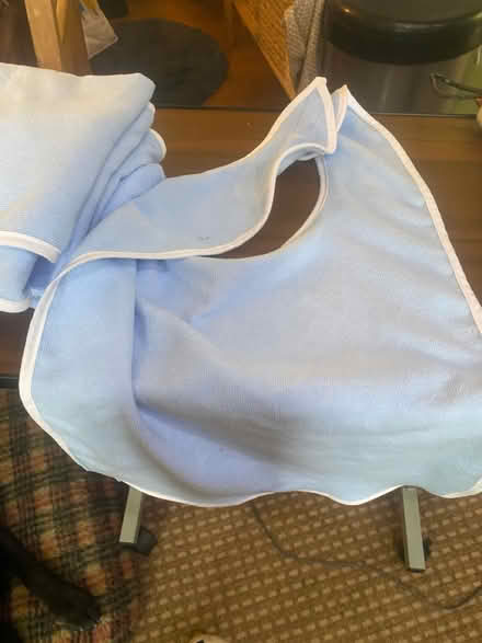 Photo of free 5 Microfibre adult bibs 2 of 2 sets (GU31 Chithurst) #1
