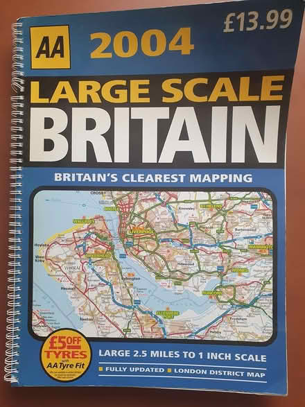 Photo of free Britain Road Atlas (Arnold NG5) #1