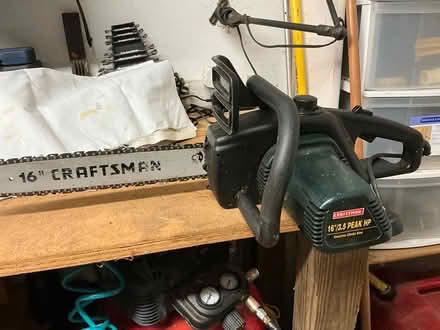 Photo of free Craftsman 16” Electric Chainsaw (Crownsville-E. Mahogany Lane) #1
