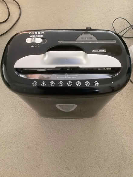 Photo of free Paper shredder (Lower Earley RG6) #1
