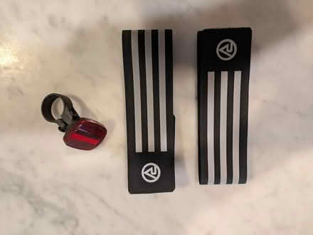 Photo of free Reflective bike gear (Flynn Ave, Mountain View) #1