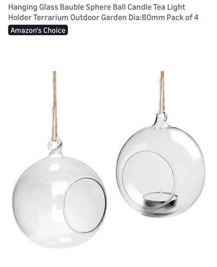 Photo of free Glass baubles for candle or air plant (Warden Hill GL51) #2