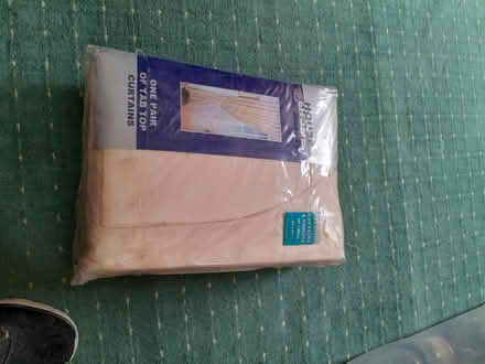 Photo of free 2 pairs brand new curtains. Cream/light beigh. Never opened (Mayland CM3) #1