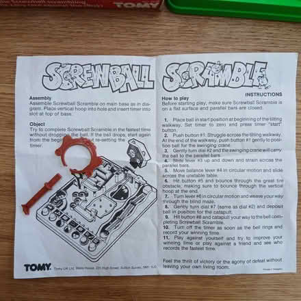Photo of free Screwball Scramble (broken piece) (North Hinksey OX2) #4